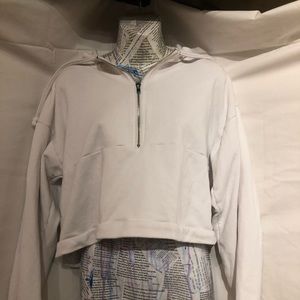 Nordstrom 100% cotton White Sweatshirt